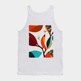 Chromatic Botanic Abstraction #31 Tank Top